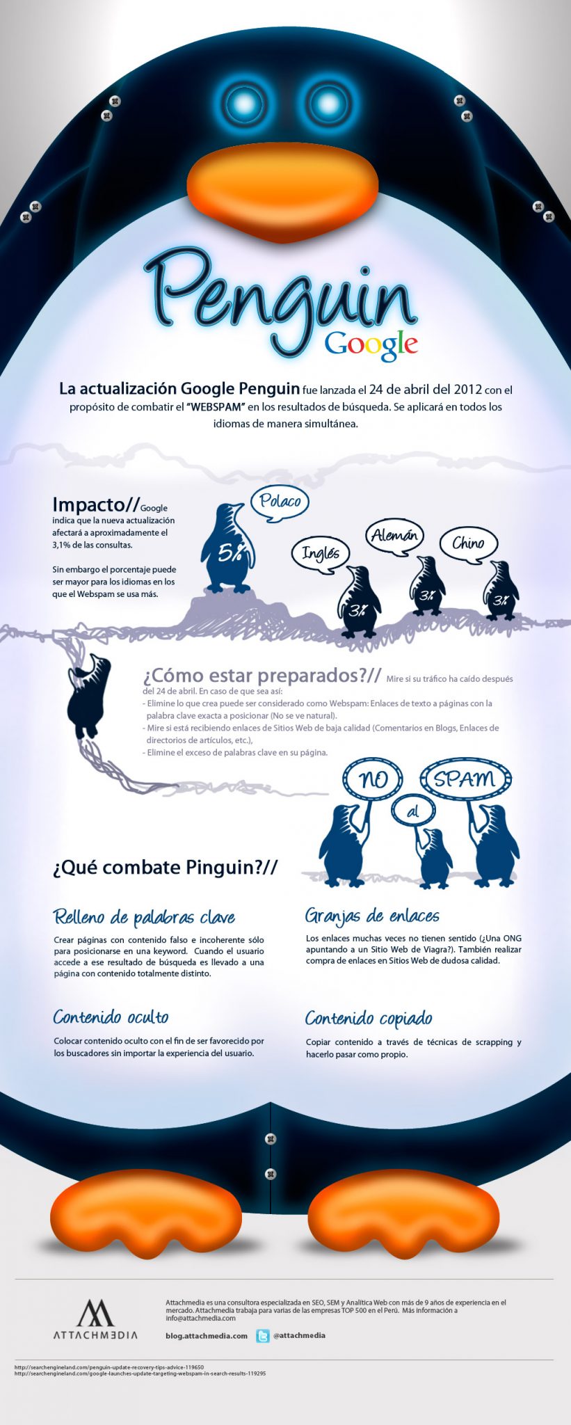 Google Penguin, Marketing de calidad #Vídeo #Infografía