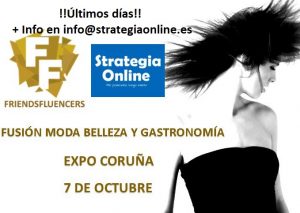 Evento en Coruña para estar en las Redes Sociales Gastronomía y Moda