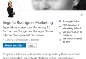 LinkedIn la mejor tarjeta de presentación digital empezando por el perfil.