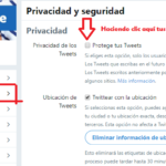 Sabes que puedes proteger y desproteger tus Tweets.