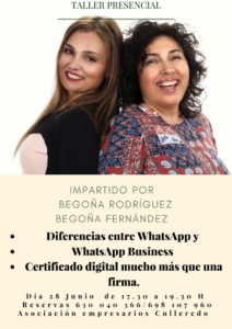 Curso diferencias entre WhatsApp y WhatsApp Business Certificado Digital.