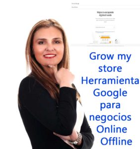 Gran herramienta Google Grow My Store para tiendas Online /Offline